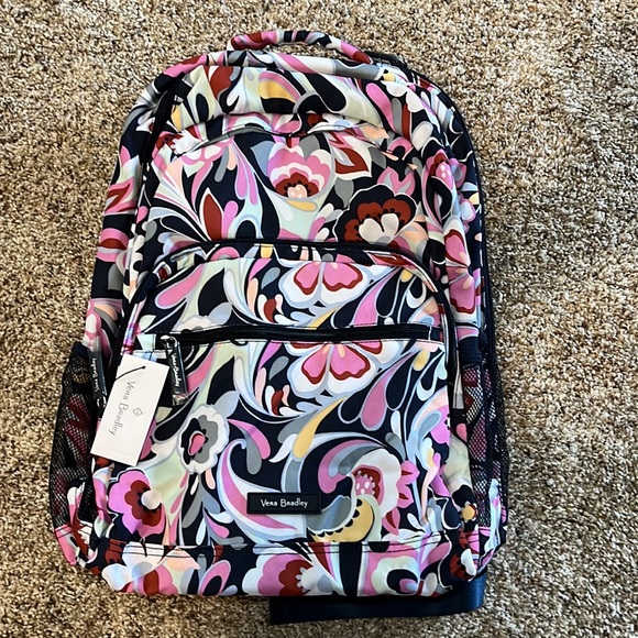 Brand new Vera Bradley Lighten Up Essential Backpack in Mod Paisley